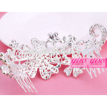 factory directy making hot sale crystal mini rhinestone tiara crown